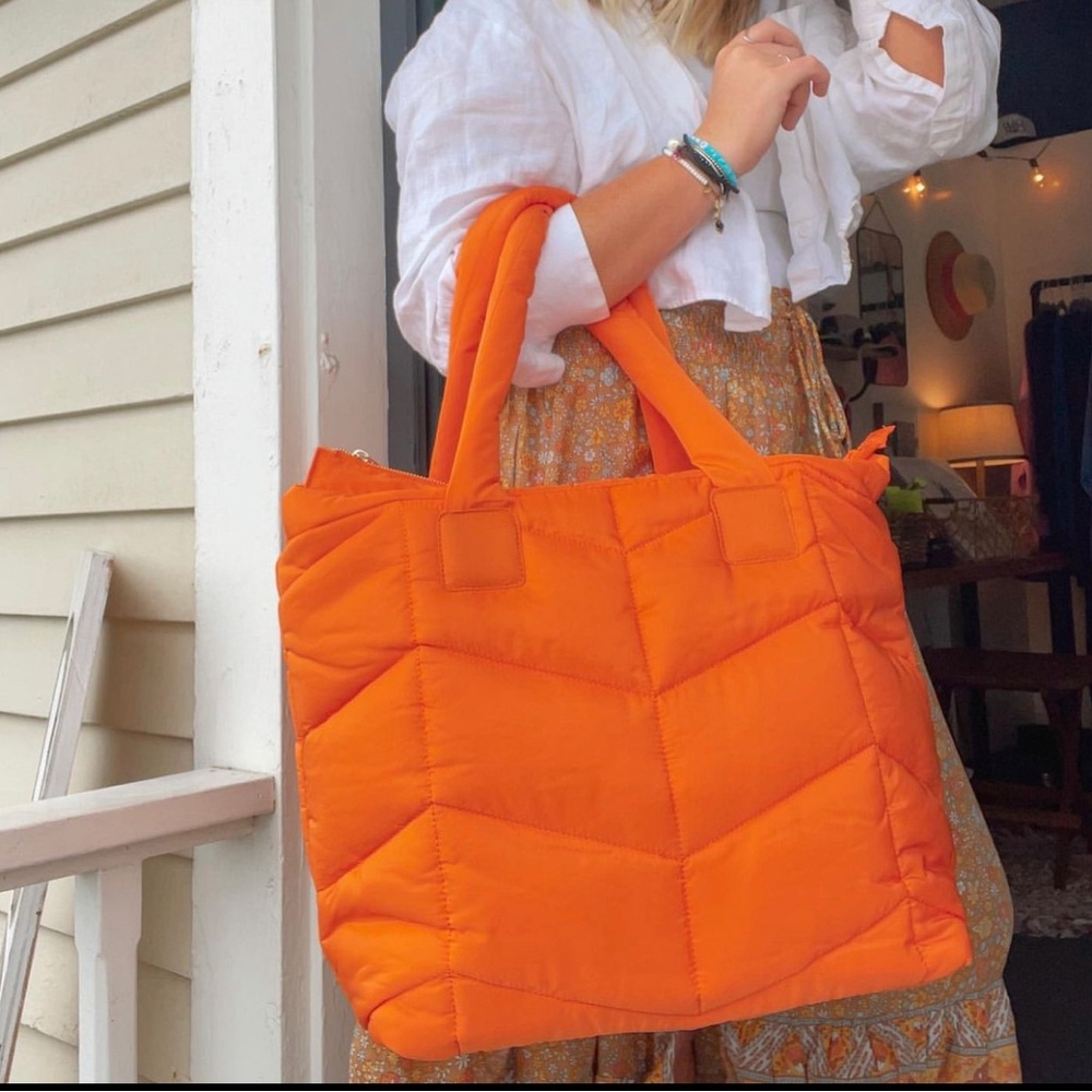 Tote Bag - Naomi Nylon in Orange